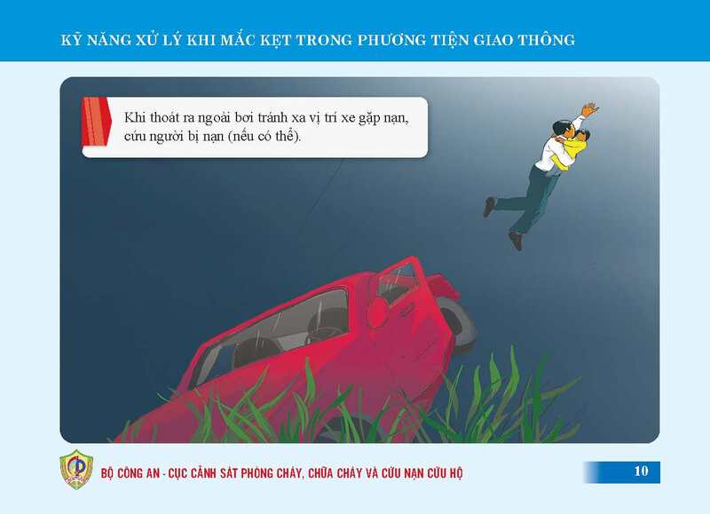 Kỹ năng xử lý khi mắc kẹt trong phương tiện giao thông