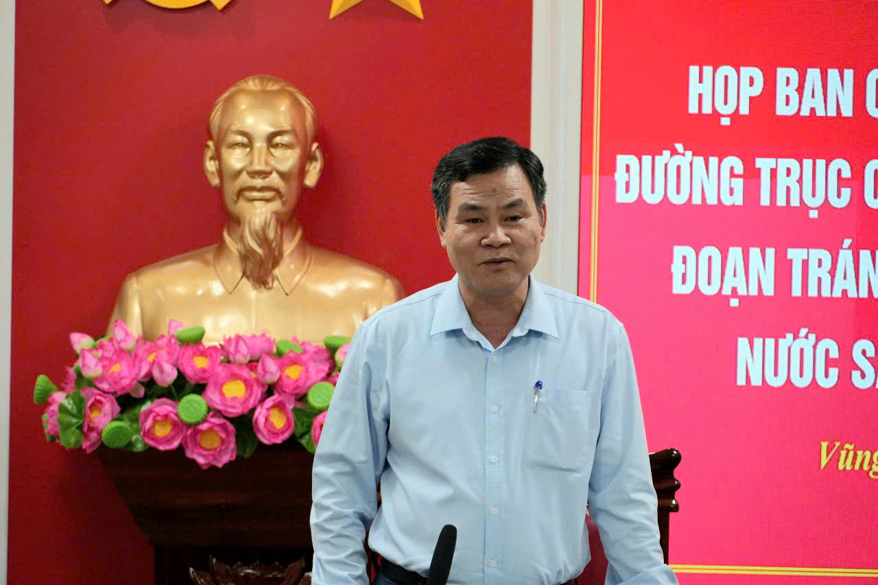 UBND PHƯỜNG VŨNG ÁNG HỌP BAN CƯỠNG CHẾ THU HỒI ĐẤT DỰ ÁN ĐƯỜNG TRỤC CHÍNH TRUNG TÂM NỐI QUỐC LỘ 1 ĐOẠN TRÁNH THỊ XÃ KỲ ANH ĐI CỤM CẢNG NƯỚC SÂU VŨNG ÁNG – SƠN DƯƠNG