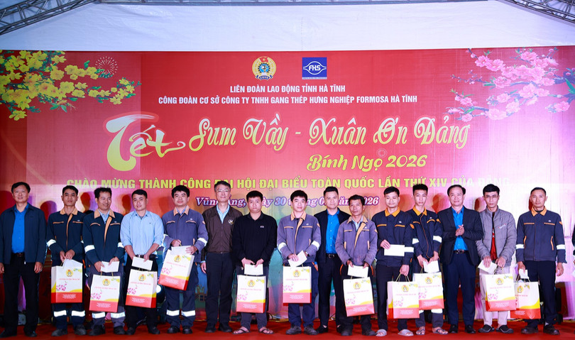 FORMOSA TỔ CHỨC “TẾT SUM VẦY – XUÂN ƠN ĐẢNG” NĂM 2026