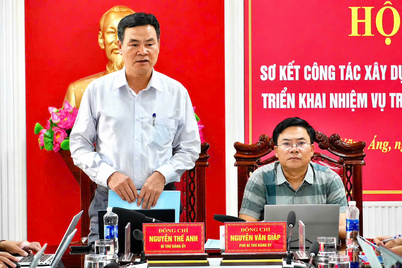 ĐẢNG ỦY UBND PHƯỜNG VŨNG ÁNG TỔ CHỨC HỘI NGHỊ SƠ KẾT CÔNG TÁC XÂY DỰNG ĐẢNG 6 THÁNG ĐẦU NĂM 2026