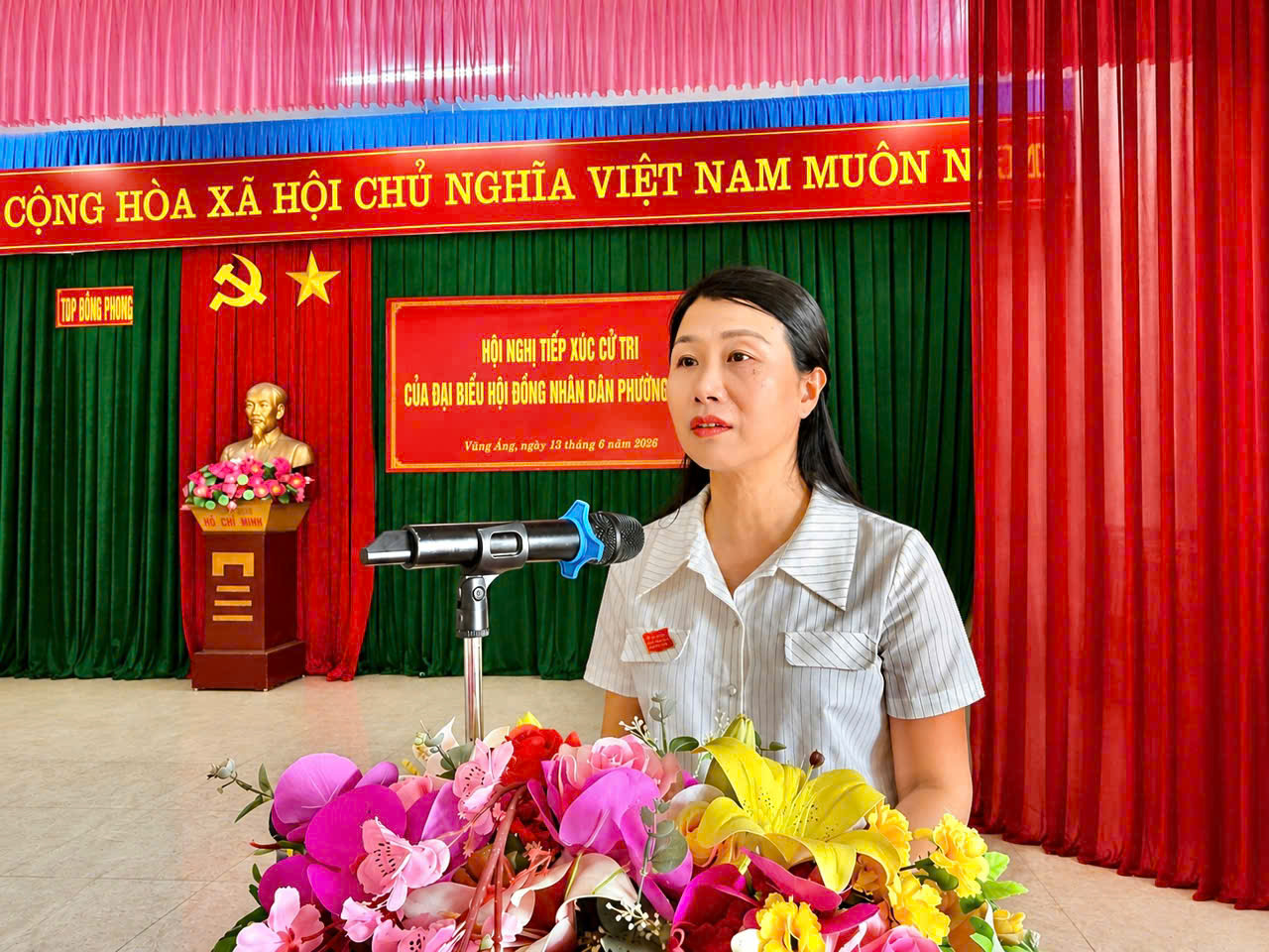 TỔ ĐẠI BIỂU SỐ 2 - HĐND PHƯỜNG VŨNG ÁNG TIẾP XÚC CỬ TRI TRƯỚC KỲ HỌP THƯỜNG LỆ GIỮA NĂM 2026