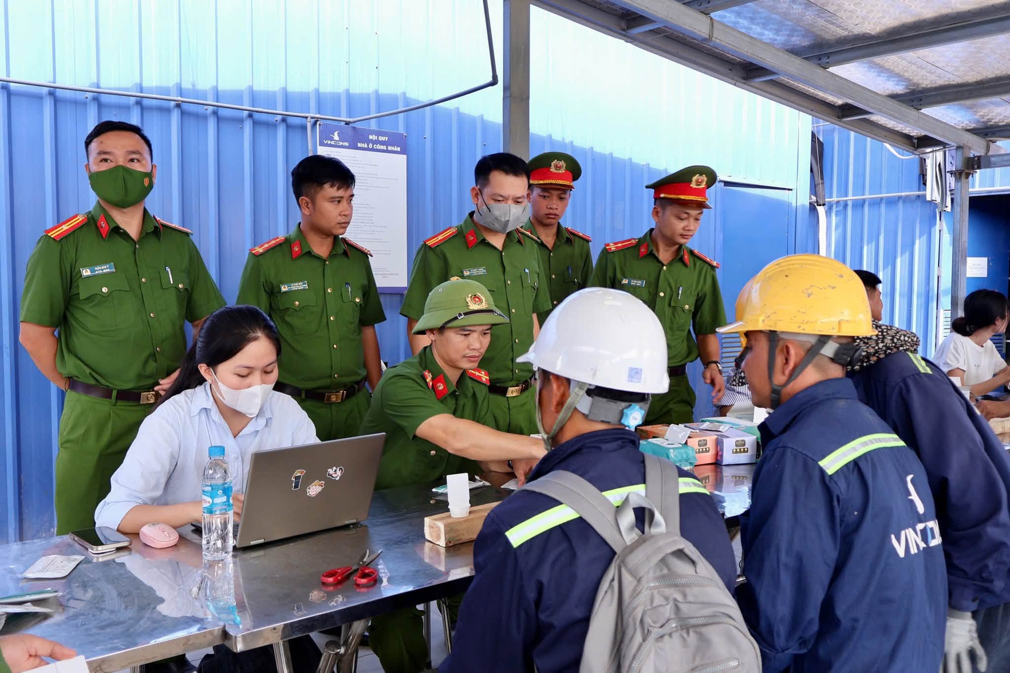 HƠN 5000 CÁN BỘ, CÔNG NHÂN DỰ ÁN TỔ HỢP VŨNG ÁNG - THUỘC CÔNG TY CỔ PHẦN VINHOMES ĐƯỢC XÉT NGHIỆM MA TÚY