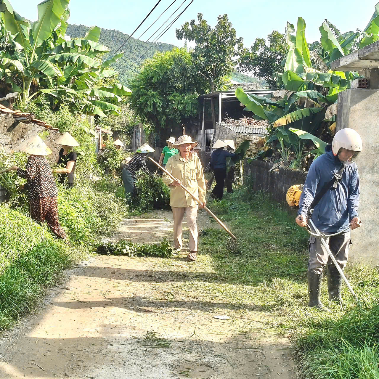 CÁC TỔ DÂN PHỐ TRÊN ĐỊA BÀN PHƯỜNG VŨNG ÁNG TẬP TRUNG XÂY DỰNG ĐÔ THỊ VĂN MINH