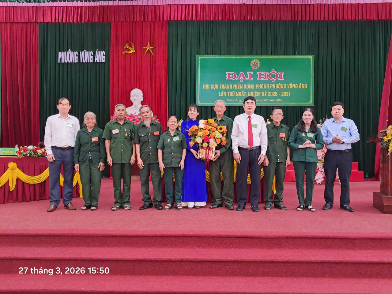 ĐẠI HỘI ĐẠI BIỂU HỘI CỰU THANH NIÊN XUNG PHONG PHƯỜNG VŨNG ÁNG LẦN THỨ NHẤT, NHIỆM KỲ 2026 – 2031