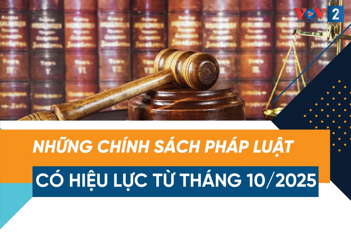 CHÍNH SÁCH MỚI CÓ HIỆU LỰC TỪ  01/10/2025