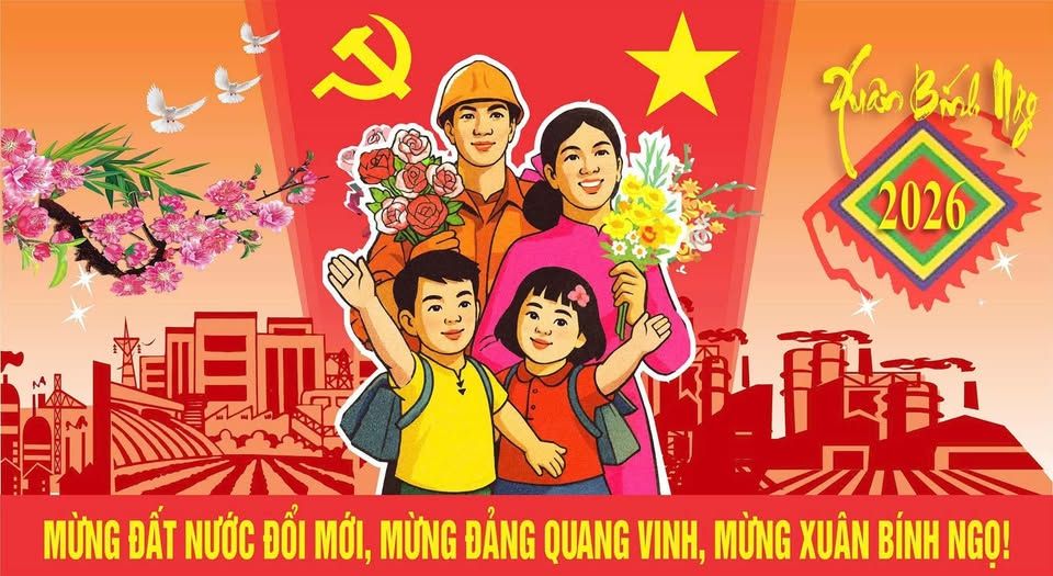 KHÁT VỌNG MÙA XUÂN DƯỚI CỜ ĐẢNG QUANG VINH