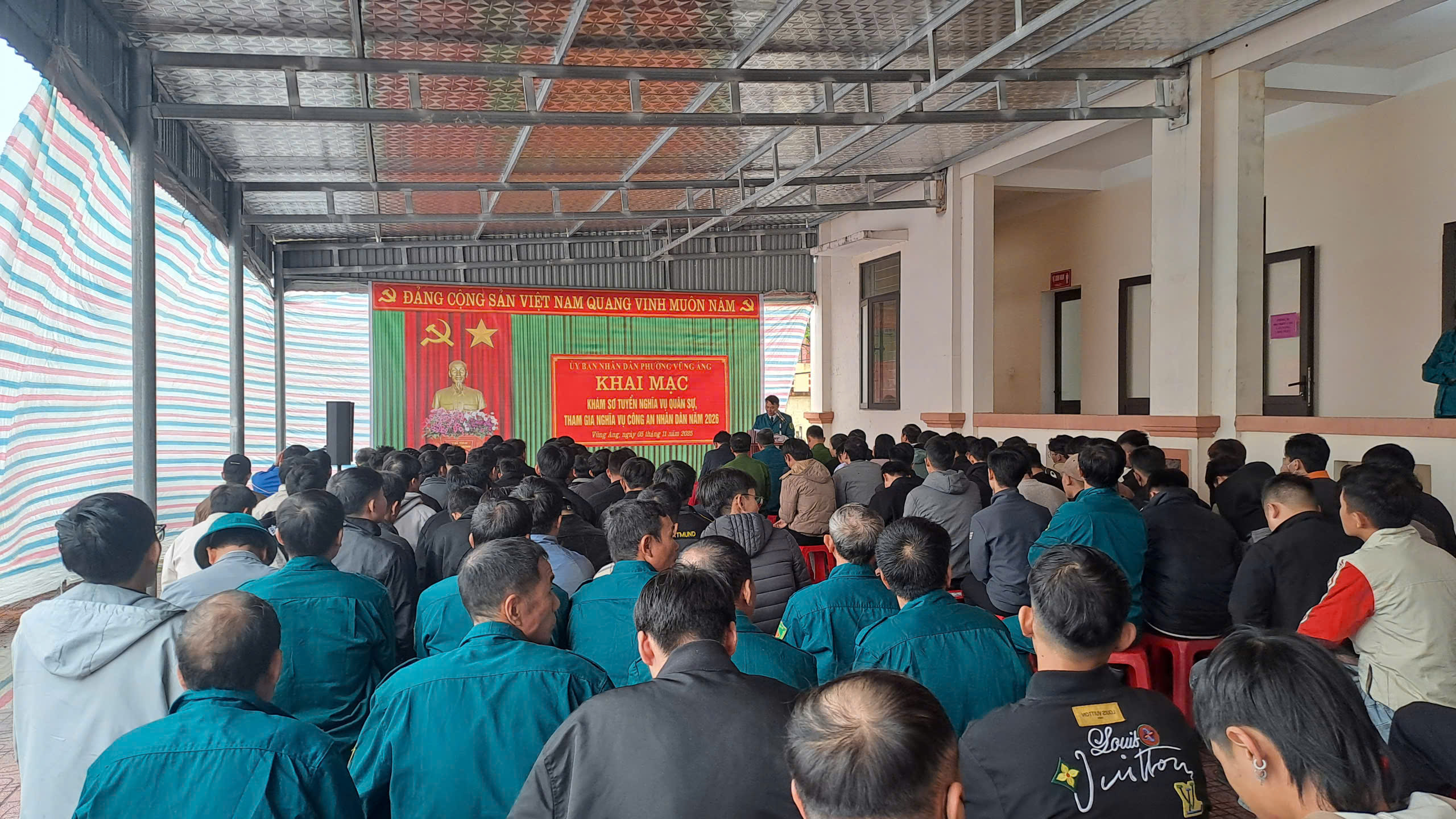 PHƯỜNG VŨNG ÁNG: KHAI MẠC KHÁM SƠ TUYỂN NGHĨA VỤ QUÂN SỰ VÀ CÔNG AN NHÂN DÂN NĂM 2026