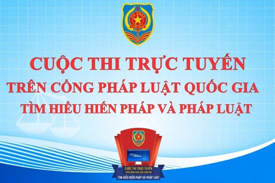 UBND phường Vũng Áng phát động hướng ứng cuộc thi trực tuyến “Tìm hiểu về hiến pháp và pháp luật trong Kỷ nguyên số” 