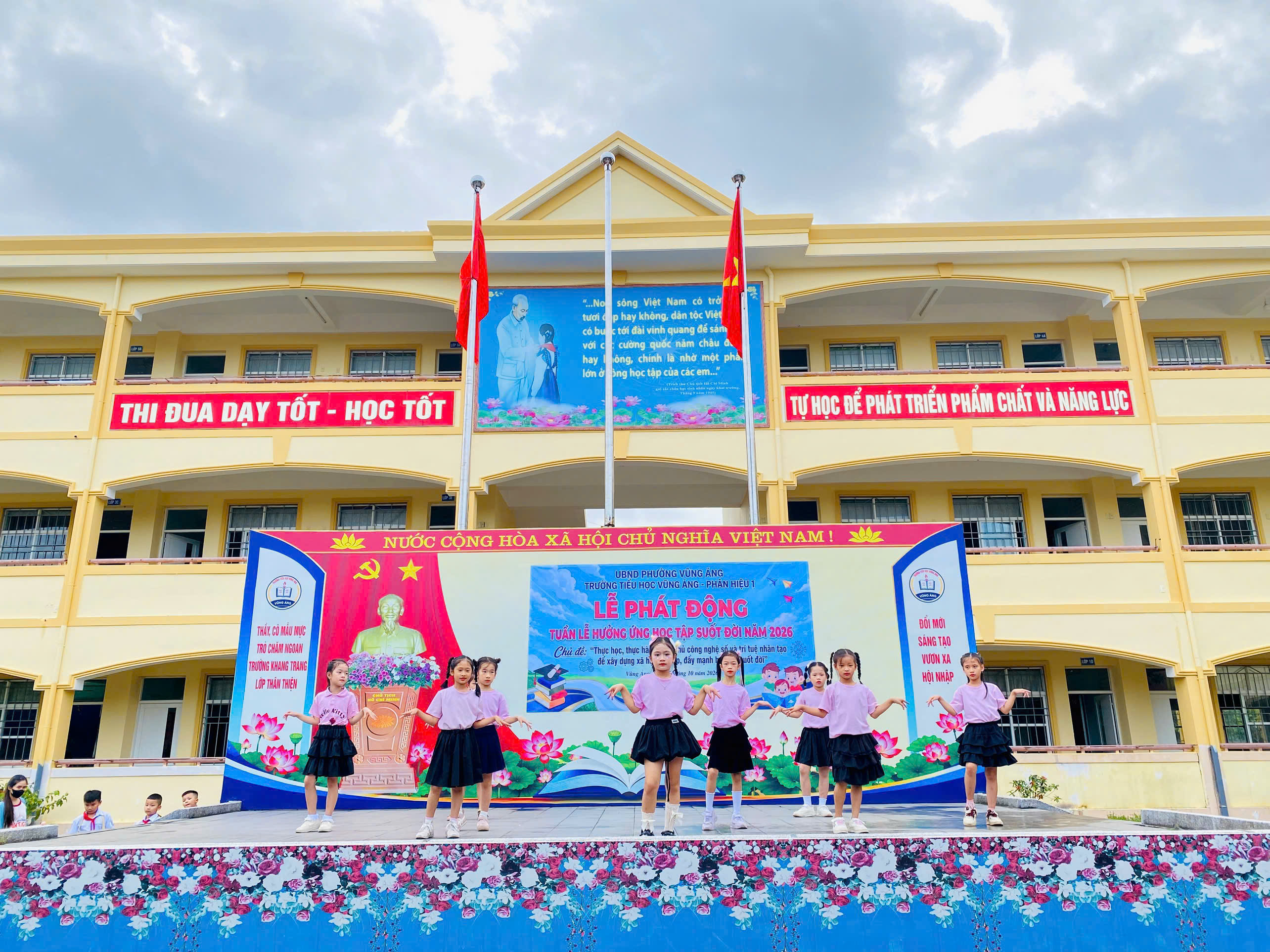 Trường Tiểu học Vũng Áng phát động Tuần lễ hưởng ứng học tập suốt đời năm 2026
