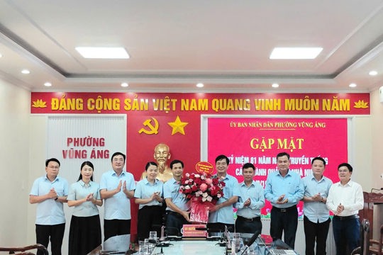 UBND phường Vũng Áng gặp mặt kỷ niệm 81 năm Ngày truyền thống các ngành Quản lý nhà nước (28/8/1945 – 28/8/2026).