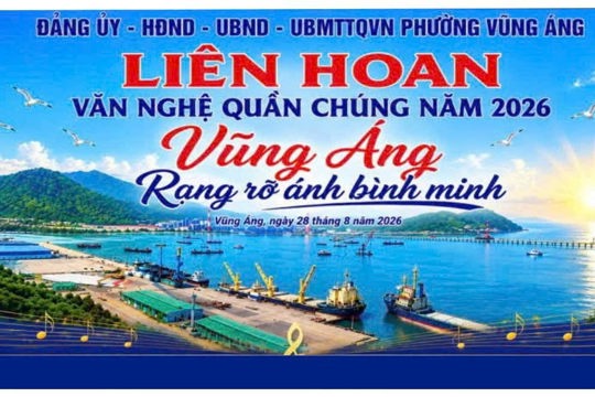Sẳn sàng cho đêm liên hoan văn nghệ quần chúng phường Vũng Áng năm 2026