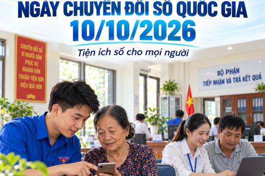 Chào mừng ngày chuyển đối số Quốc gia 10/10