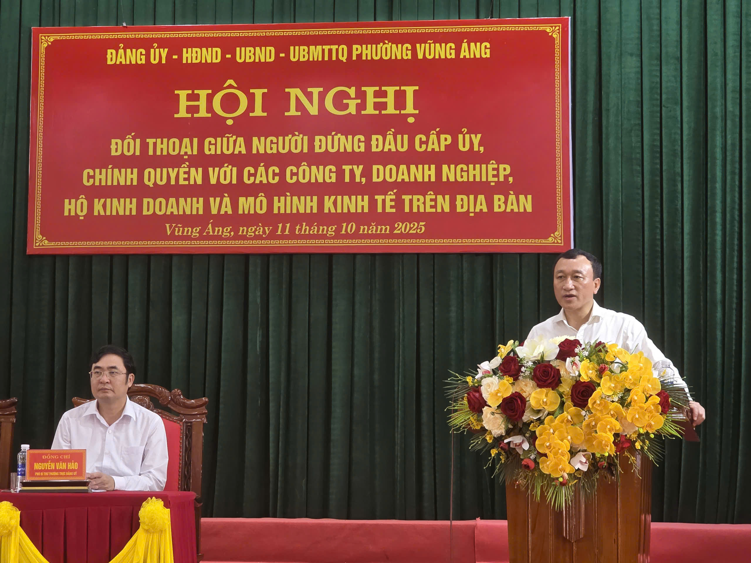 PHƯỜNG VŨNG ÁNG: CỘNG ĐỒNG DOANH NGHIỆP, DOANH NHÂN, HỘ KINH DOANH PHÁT HUY TINH THẦN ĐOÀN KẾT, KHÁT VỌNG, CÙNG NHAU PHÁT TRIỂN VỮNG MẠNH, ĐỒNG HÀNH CÙNG CẤP ỦY, CHÍNH QUYỀN ĐỊA PHƯƠNG THÚC ĐẨY PHÁT TRIỂN KINH TẾ - XÃ HỘI TRÊN ĐỊA BÀN