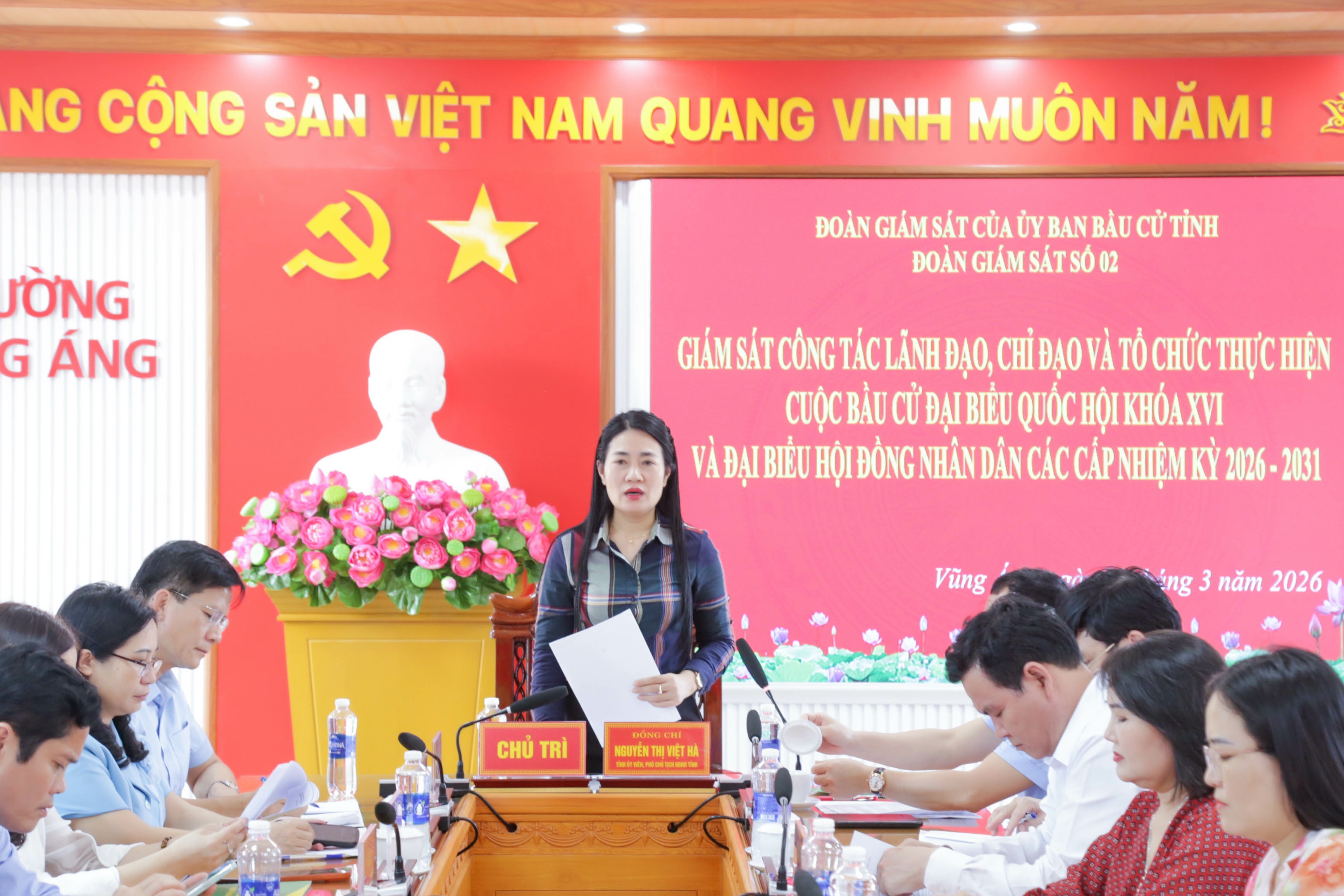ƯU TIÊN SỐ 1 CHO CÔNG TÁC BẦU CỬ – BẢO ĐẢM ĐẦY ĐỦ ĐIỀU KIỆN, SẴN SÀNG CHO NGÀY HỘI LỚN