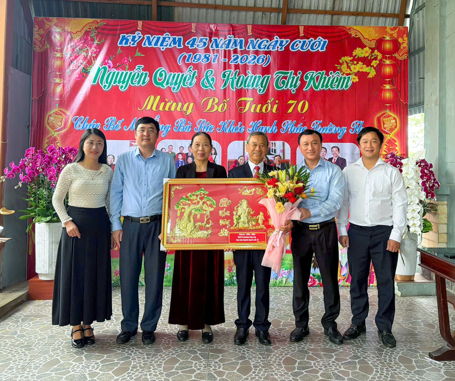 PHƯỜNG VŨNG ÁNG: CHÚC THỌ, MỪNG THỌ CÁC CỤ CAO NIÊN NHÂN DỊP XUÂN BÍNH NGỌ 2026